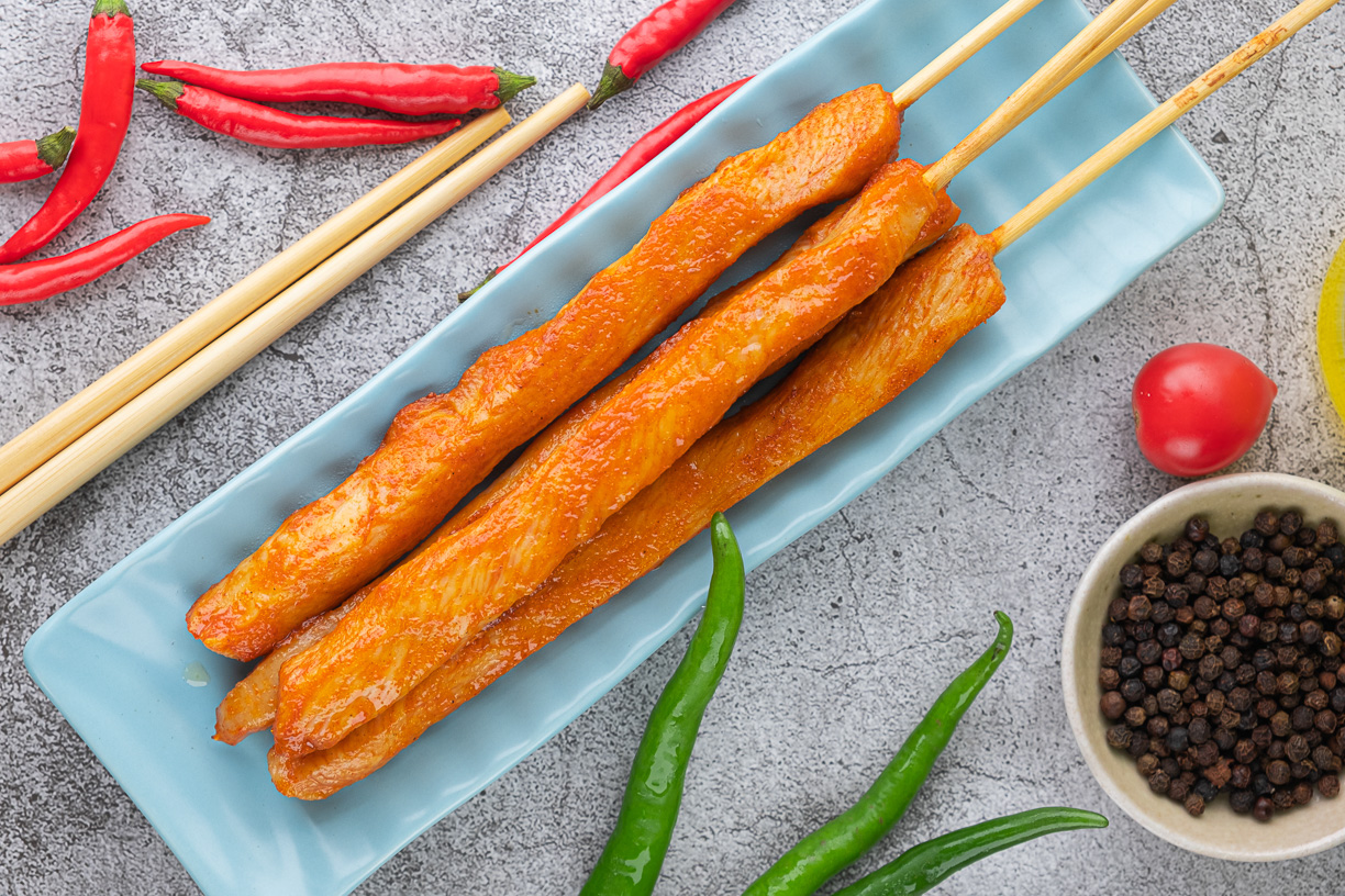 香辣肉条